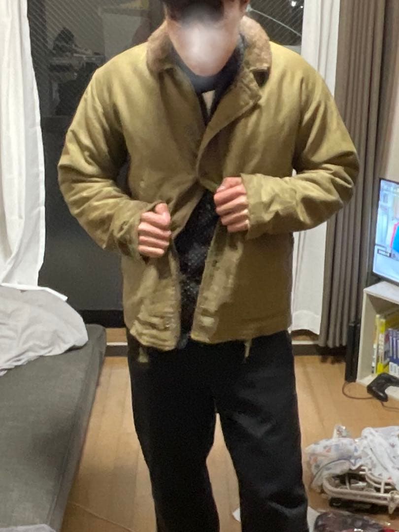 40s N1デッキジャケット　ピケ　初期型