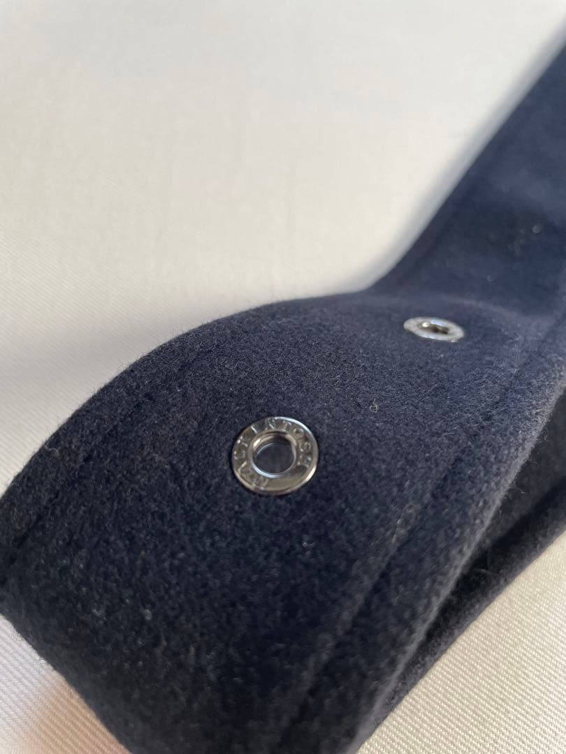 【美品】マッキントッシュ　フェトラー　ネイビー　４０　トレンチコート　白タグ