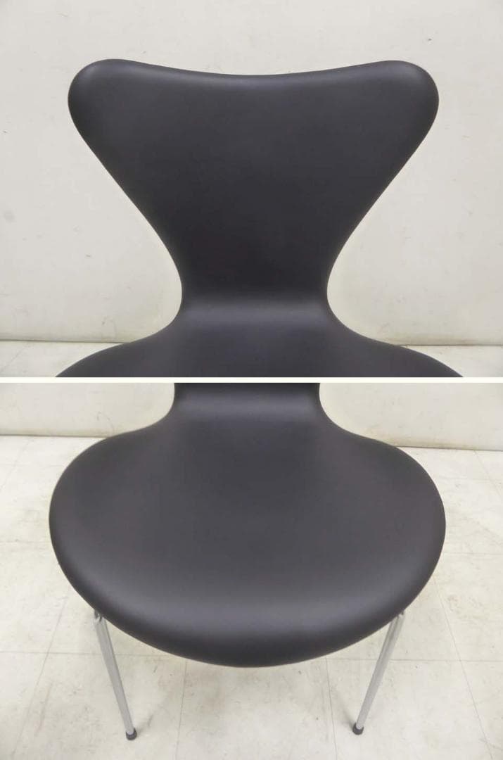 新品 正規品■フリッツハンセン■2025年 レザー セブンチェア ブラック-1