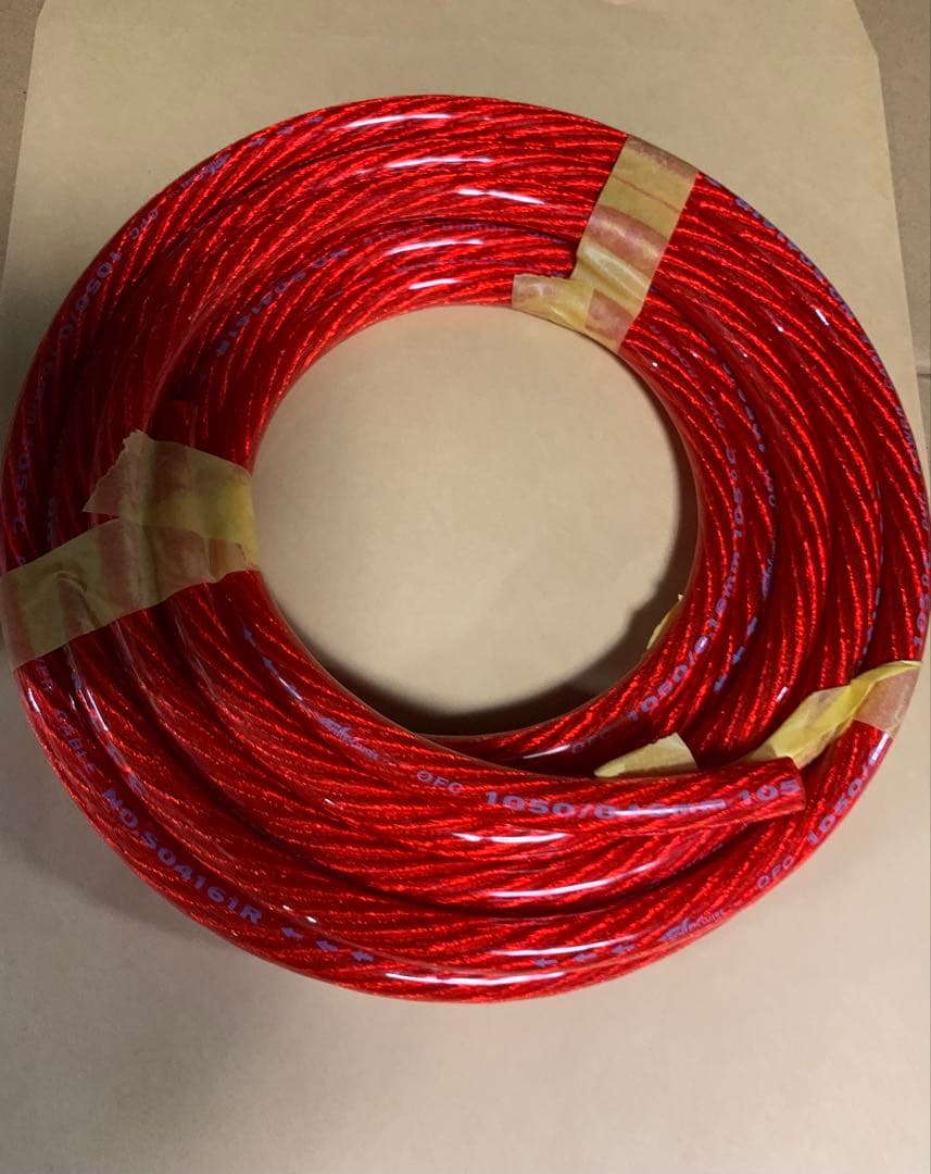 未使用 SHARKWIRE 4AWG パワーケーブル 4m シャークワイヤー