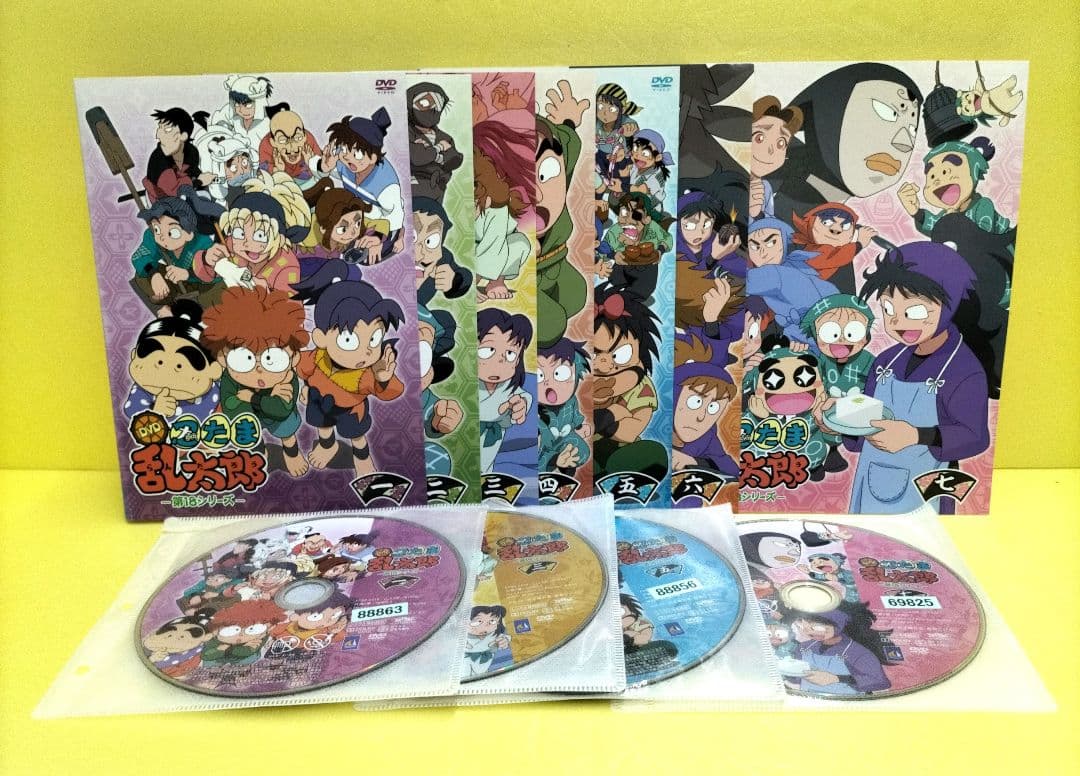 忍たま乱太郎　第18シリーズ　全7巻セット　レンタル落ち