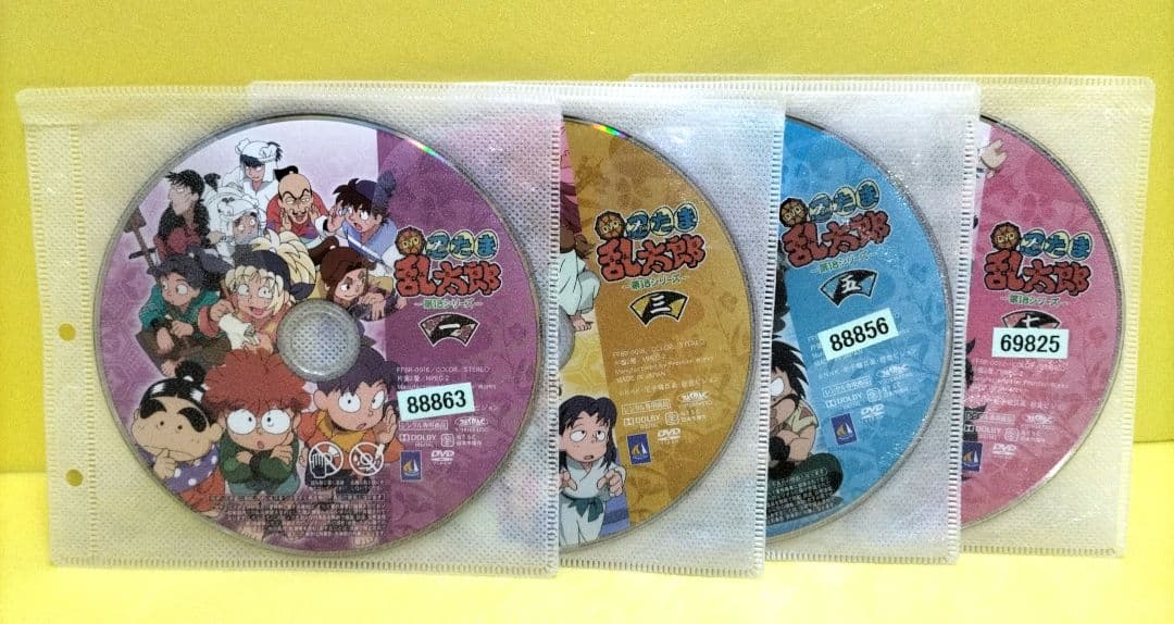 忍たま乱太郎　第18シリーズ　全7巻セット　レンタル落ち