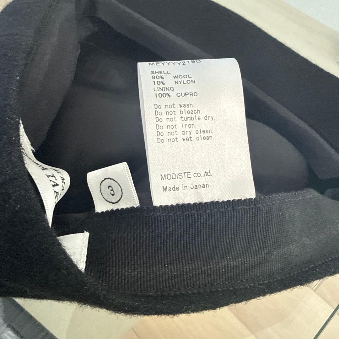 KIJIMA TAKAYUKI キジマタカユキ　メルトンキャスケット　日本製