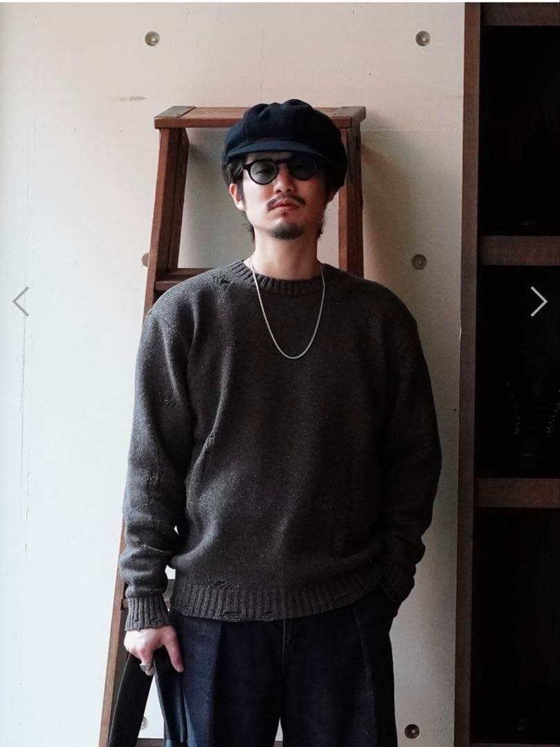 KIJIMA TAKAYUKI キジマタカユキ　メルトンキャスケット　日本製