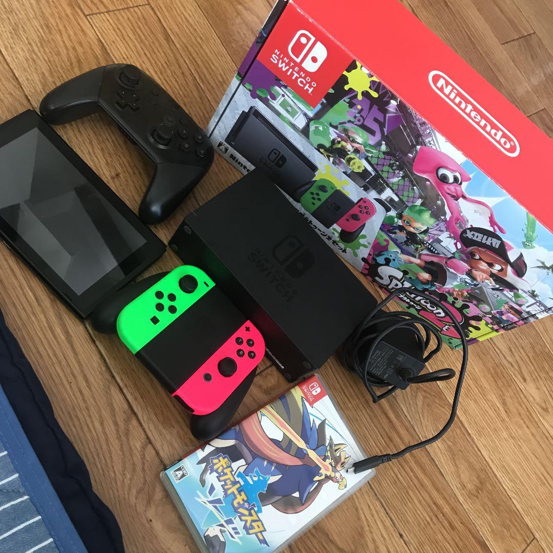 Switchポケモンプロコン付き