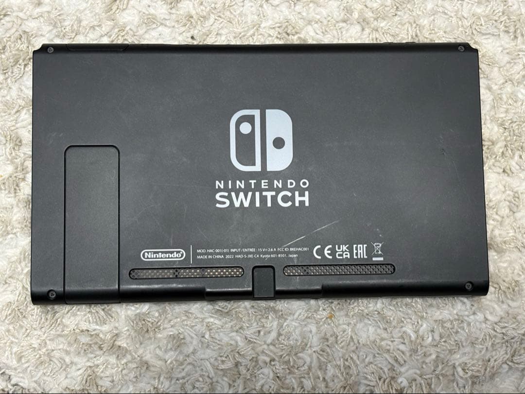 Switch 本体　バッテリー強化版　木目　128GB microSD付き