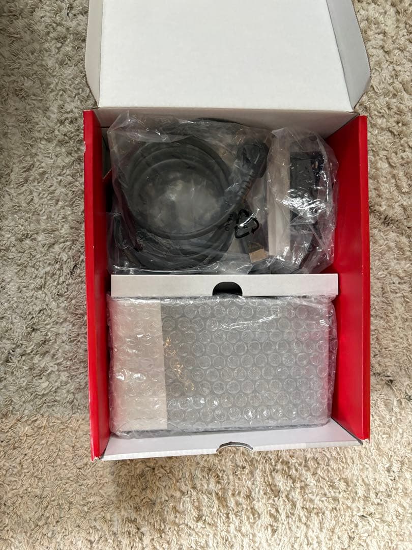 Switch 本体　バッテリー強化版　木目　128GB microSD付き