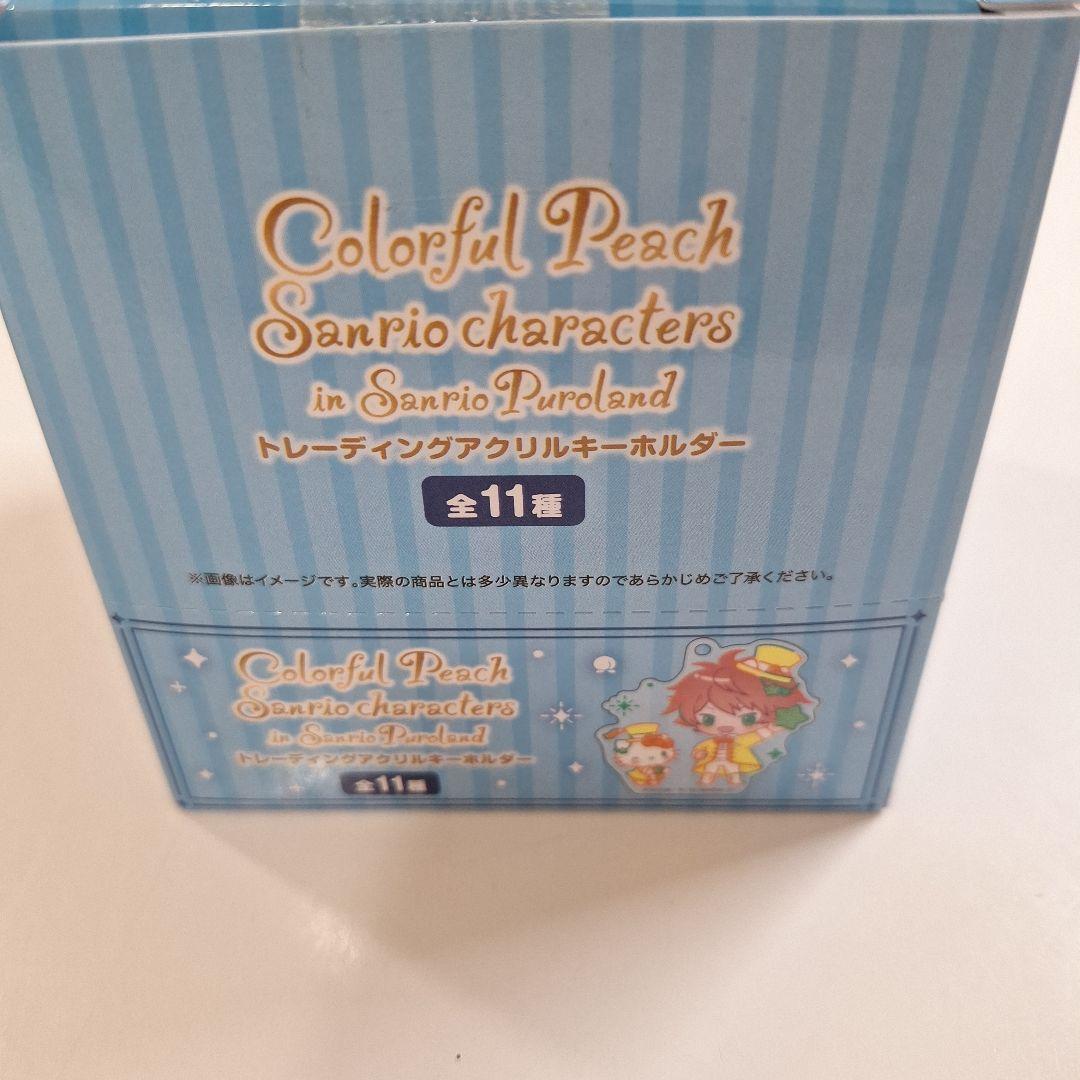 カラフルピーチ サンリオ トレーディング アクリルキーホルダー セット
