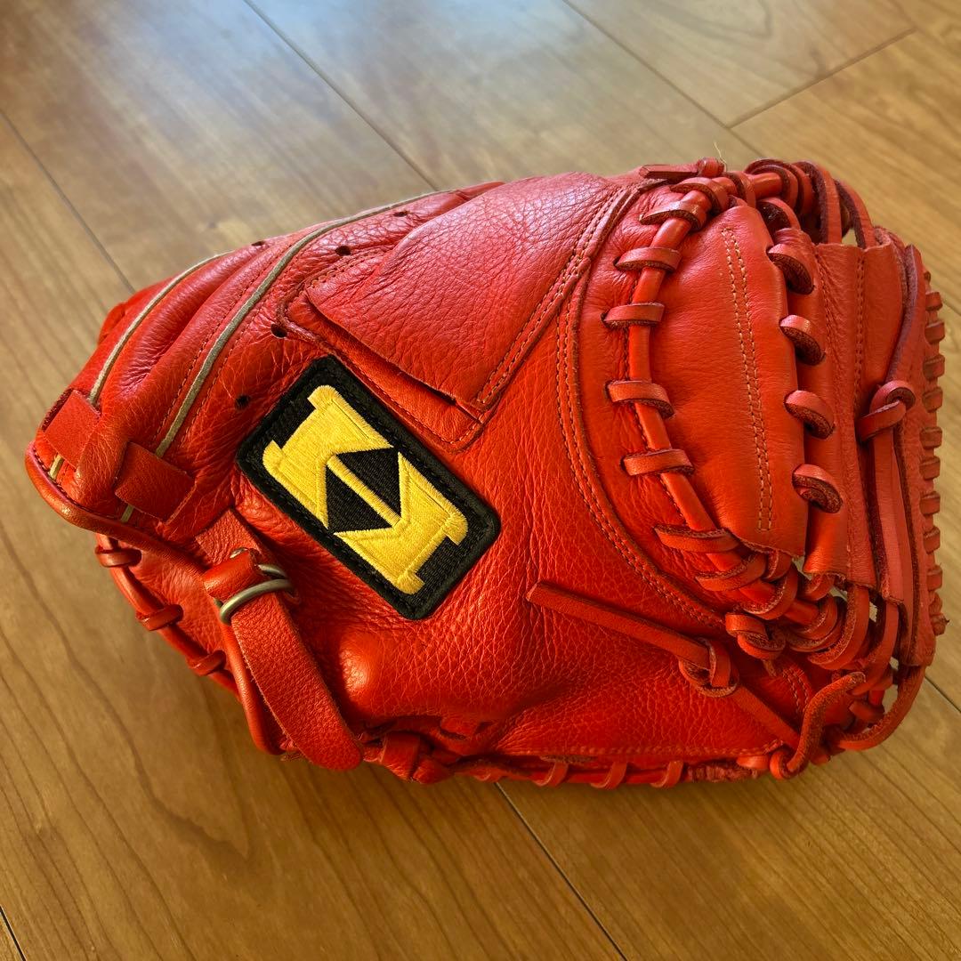 【美品】ハイゴールド 一般軟式キャッチャーミット