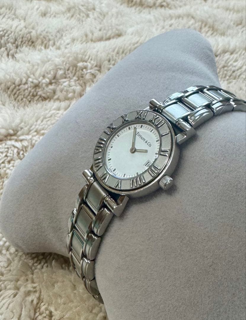 ♦︎超美稼働品♦︎調整コマ付♦︎Tiffany&Co.腕時計