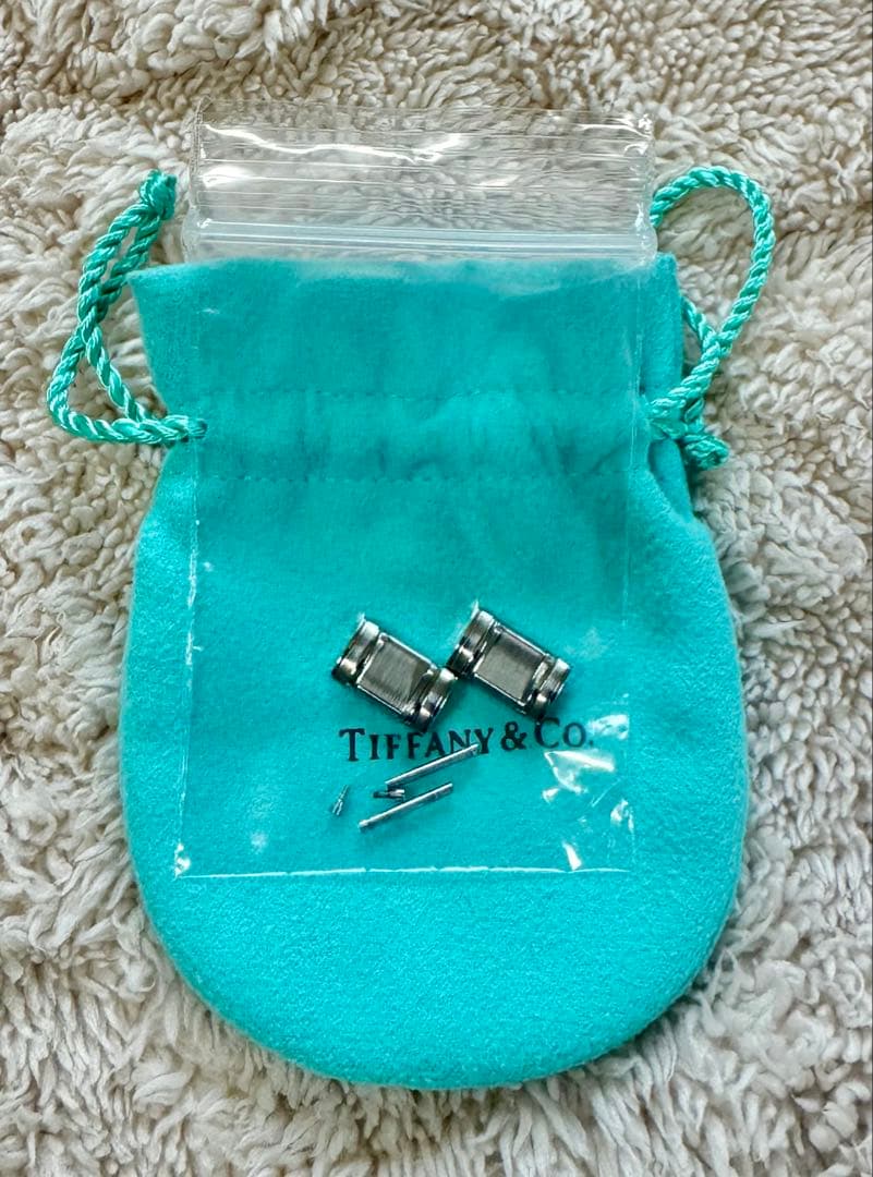 ♦︎超美稼働品♦︎調整コマ付♦︎Tiffany&Co.腕時計