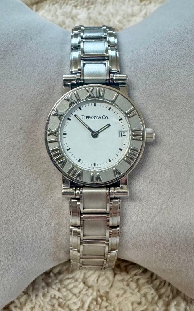 ♦︎超美稼働品♦︎調整コマ付♦︎Tiffany&Co.腕時計