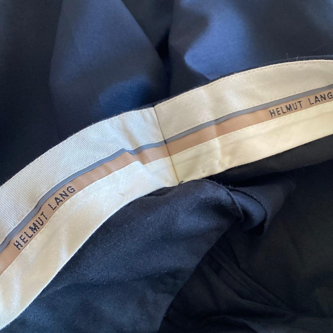〜00s デッドストック イタリア製 Helmut Lang ウールスラックス