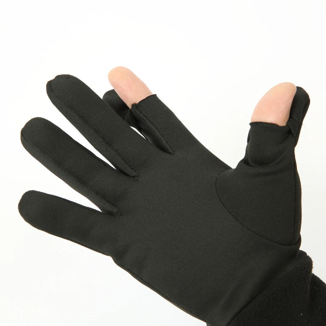 グローブ　スノーボード　スキー　新品　レザー　インナー付き　ジッパー　本革　S