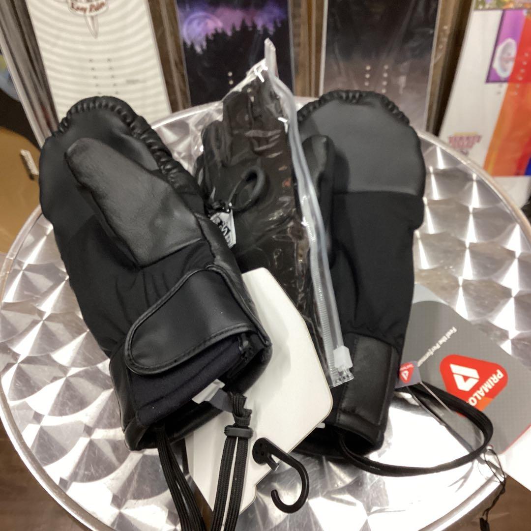 グローブ　スノーボード　スキー　新品　レザー　インナー付き　ジッパー　本革　S
