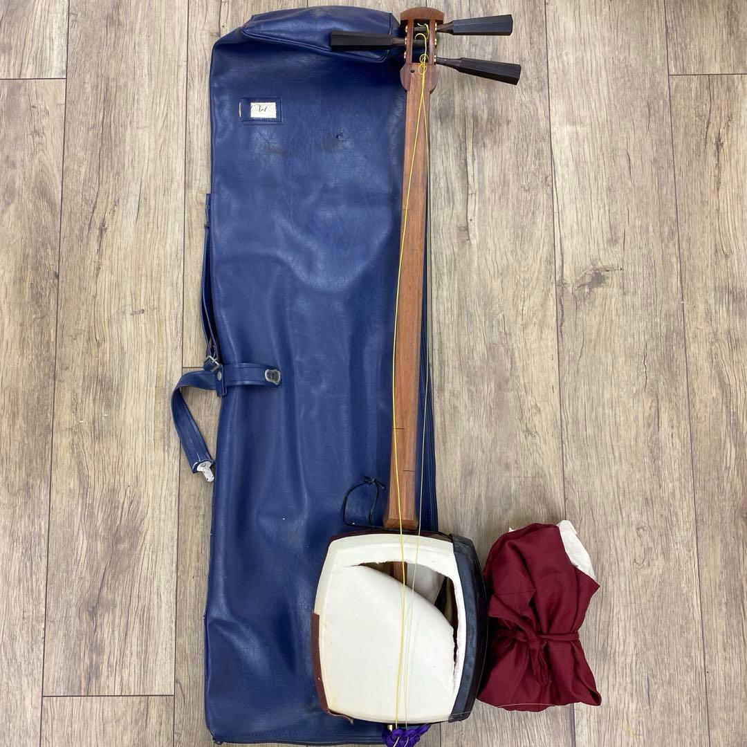 津軽　三味線　全長105㎝　タエオ　東な７-0209③