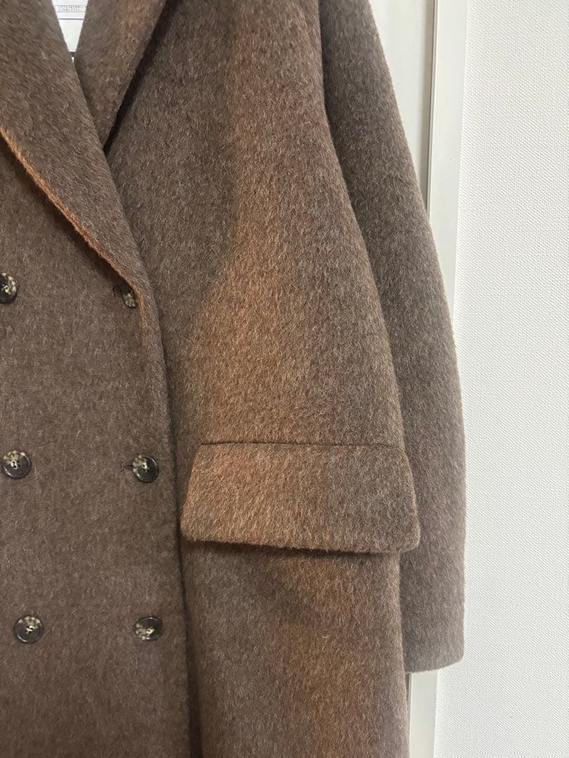 25AW CLANE ダブルウールロングコート コート　タグ付き/美品/試着のみ