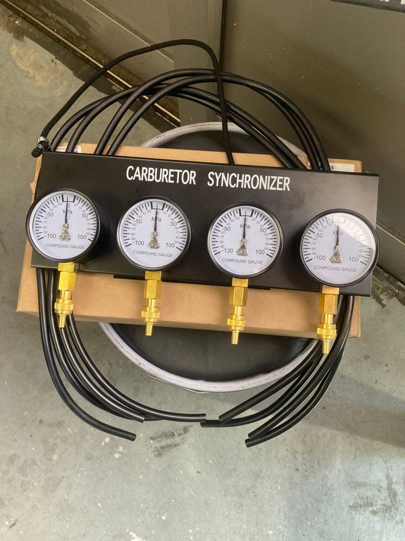 デイトナ　キャブレター バキュームゲージセット