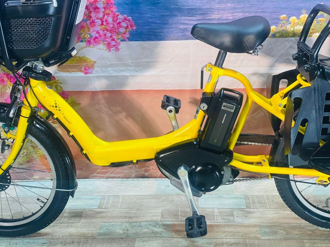 超特価！アンジェリーノ⭐️ブリヂストン子供乗せ電動アシスト自転車Y3193