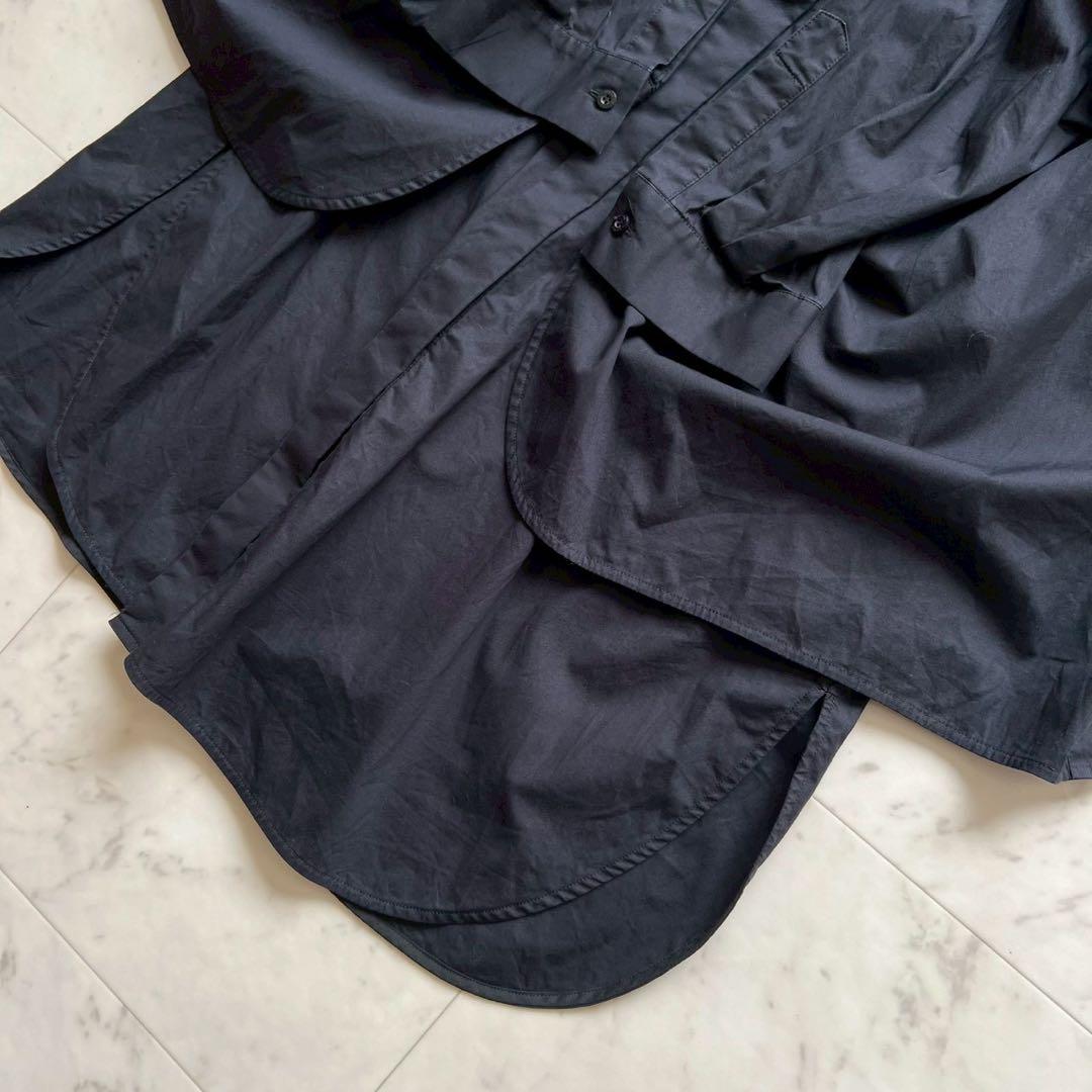 ENFOLD SOMELOS リコンストラクションチュニック ブラック