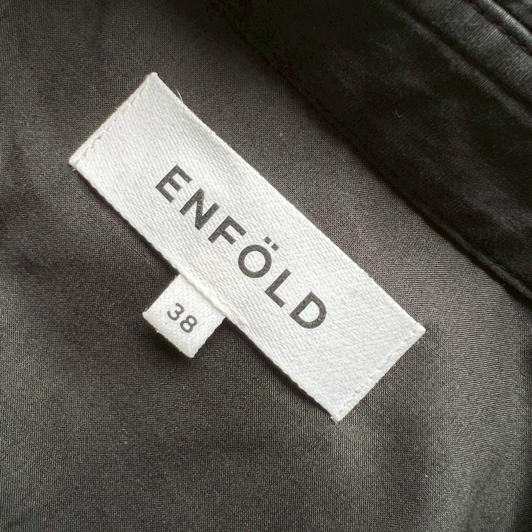 ENFOLD SOMELOS リコンストラクションチュニック ブラック