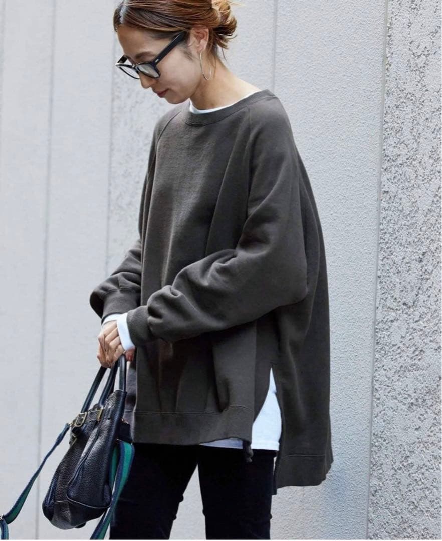 【新品未使用】FRAMeWORK フレームワーク　ラグランポンチョスエット