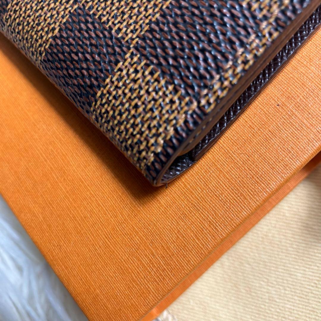 極美品 ルイヴィトン＊ダミエ 4連キーケース ゴールド金具