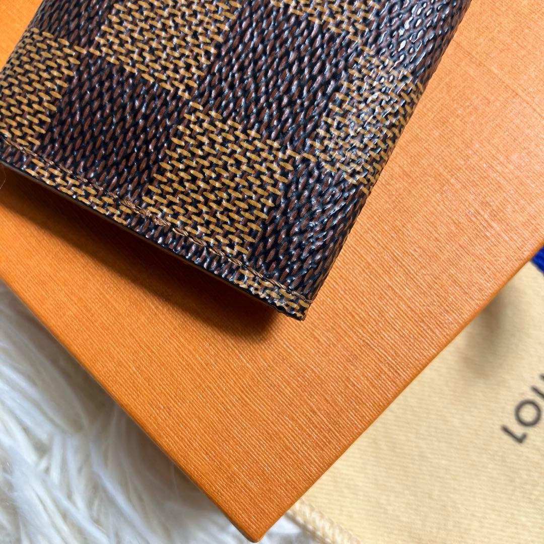 極美品 ルイヴィトン＊ダミエ 4連キーケース ゴールド金具