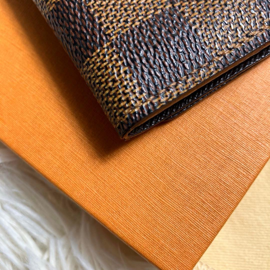 極美品 ルイヴィトン＊ダミエ 4連キーケース ゴールド金具