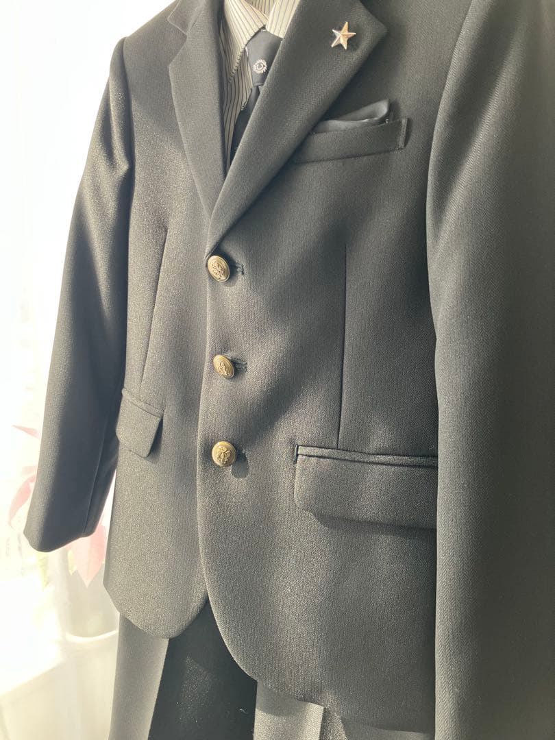 CHOPIN ショパン 高島屋 120 男の子 ブラック　スーツ入学式卒園式