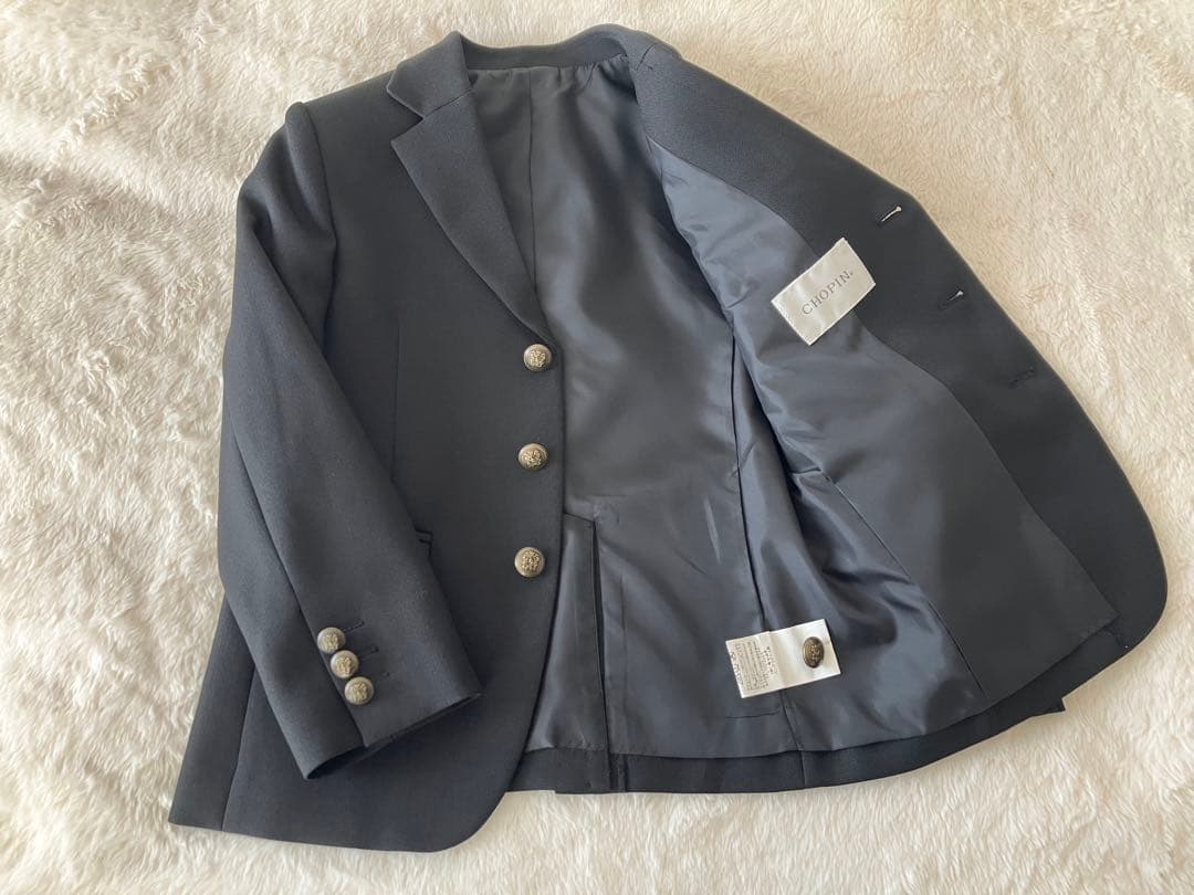 CHOPIN ショパン 高島屋 120 男の子 ブラック　スーツ入学式卒園式