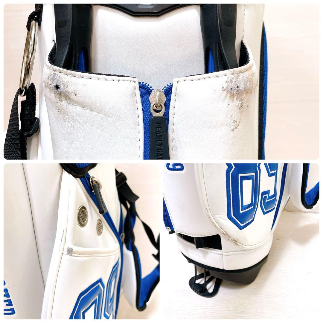 パーリーゲイツ キャディバッグ ゴルフバッグ スタンド式 9.5型 6分割