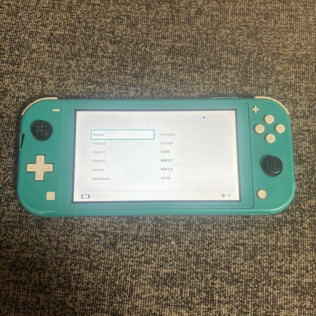 Nintendo Switch Lite ターコイズ 【ジャンク品】