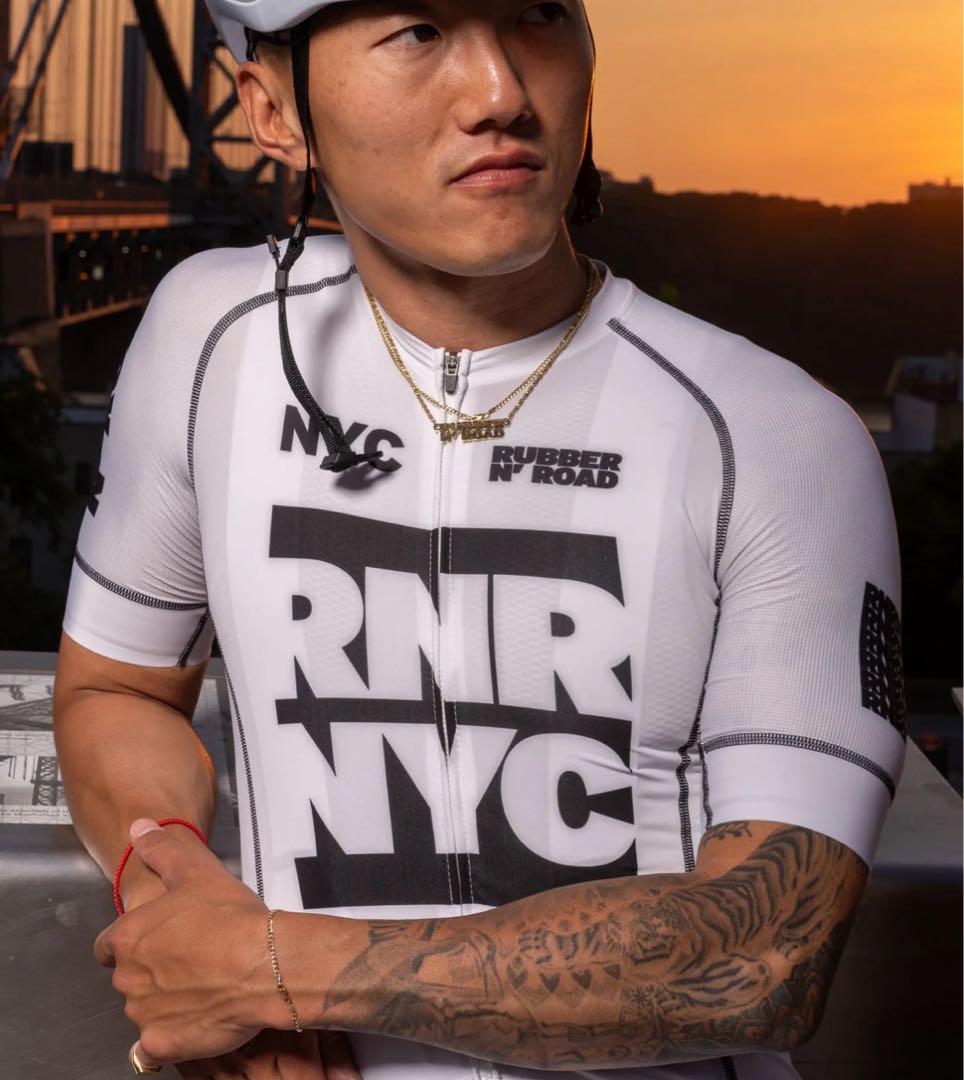 RUBBER N' ROAD RNR NYC サイクリングジャージ M