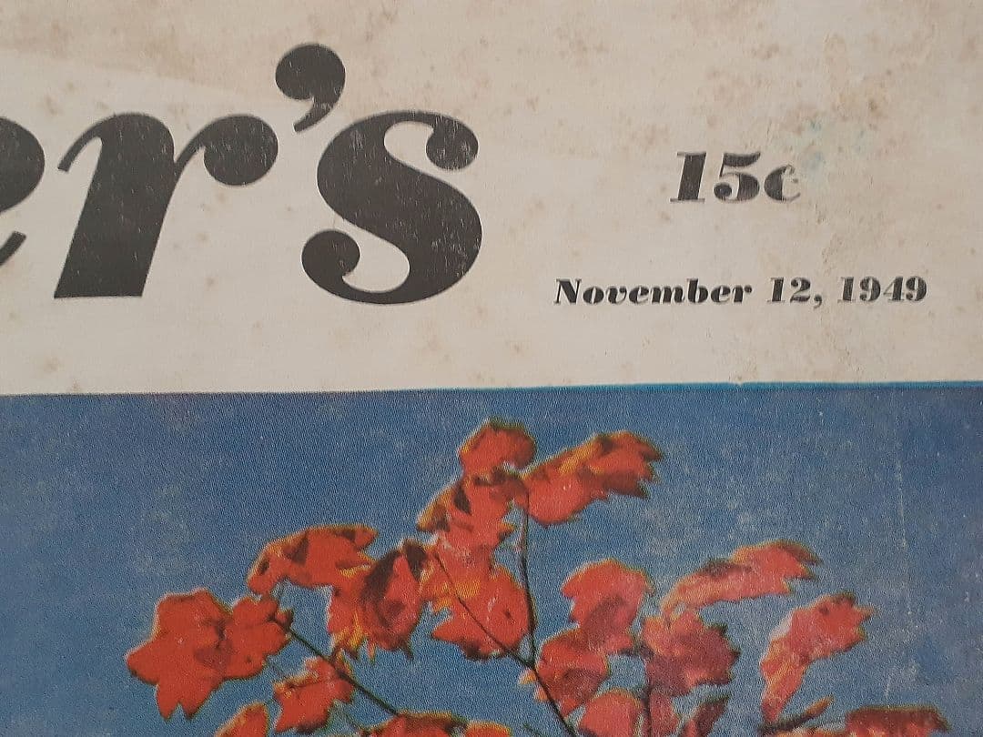 Collier's Magazine コリアー 1949年 マガジン 6冊