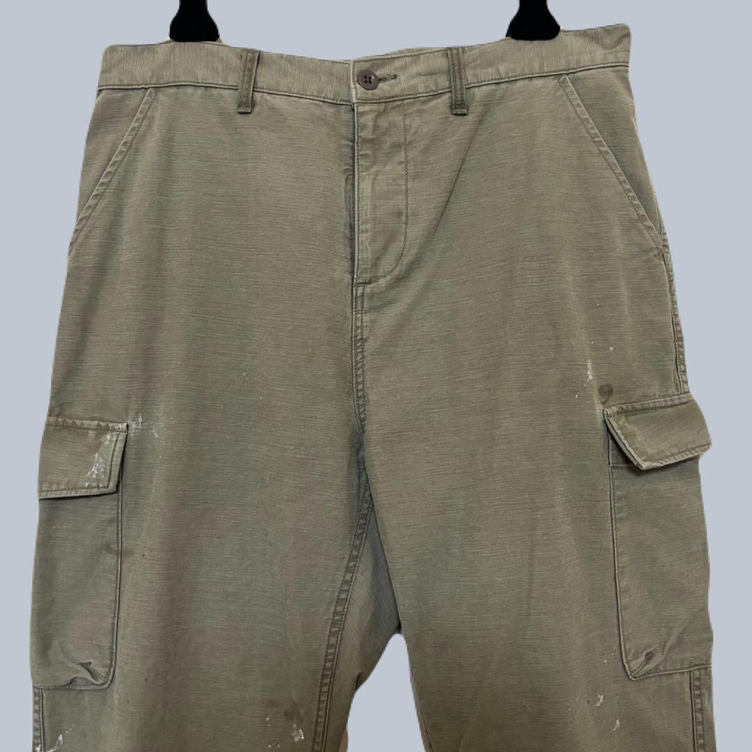 25SS journal standard luxeバックサテンミリタリーパンツ