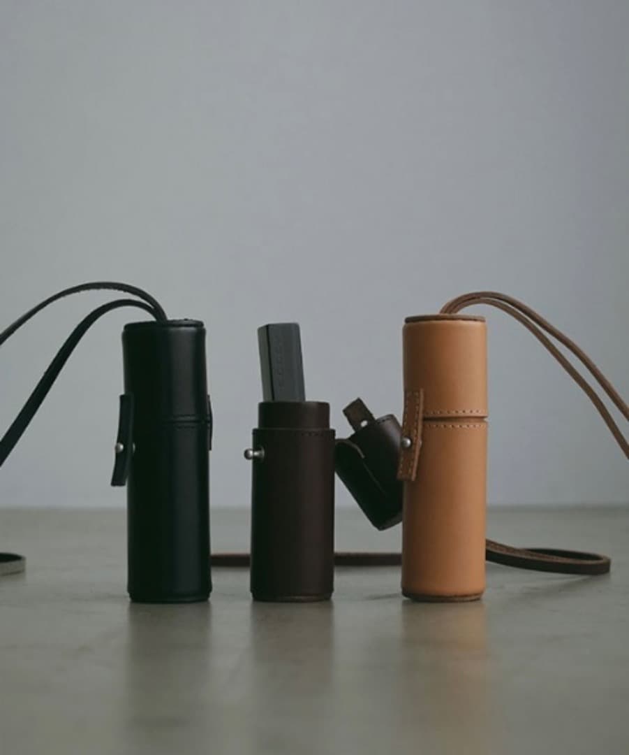 ETRE TOKYO タンドレザーリップケース/BROWN