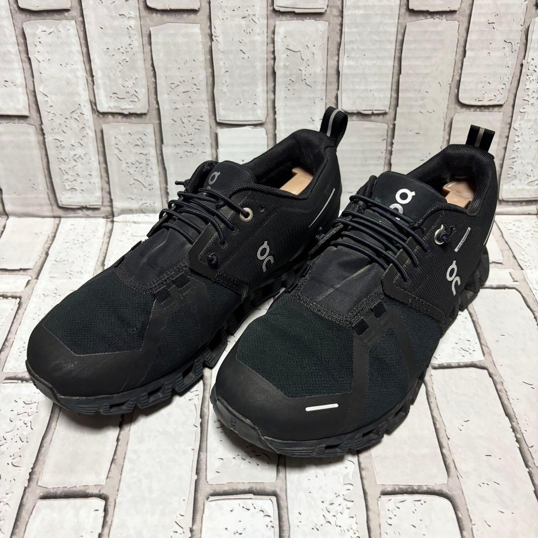 On Cloud 5 waterproof 防水 オールブラック 24.5cm