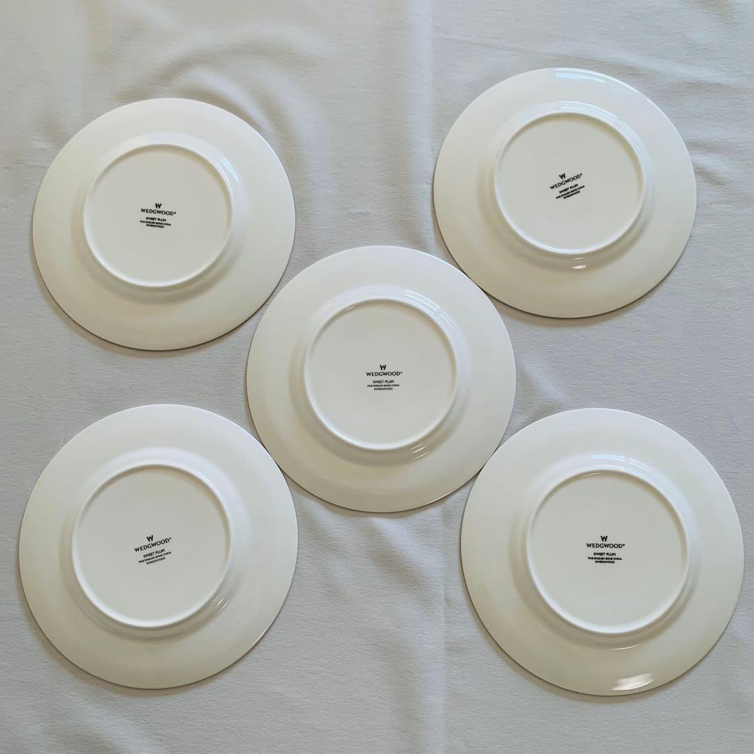 ウェッジウッド　スウィートプラム　ケーキプレート