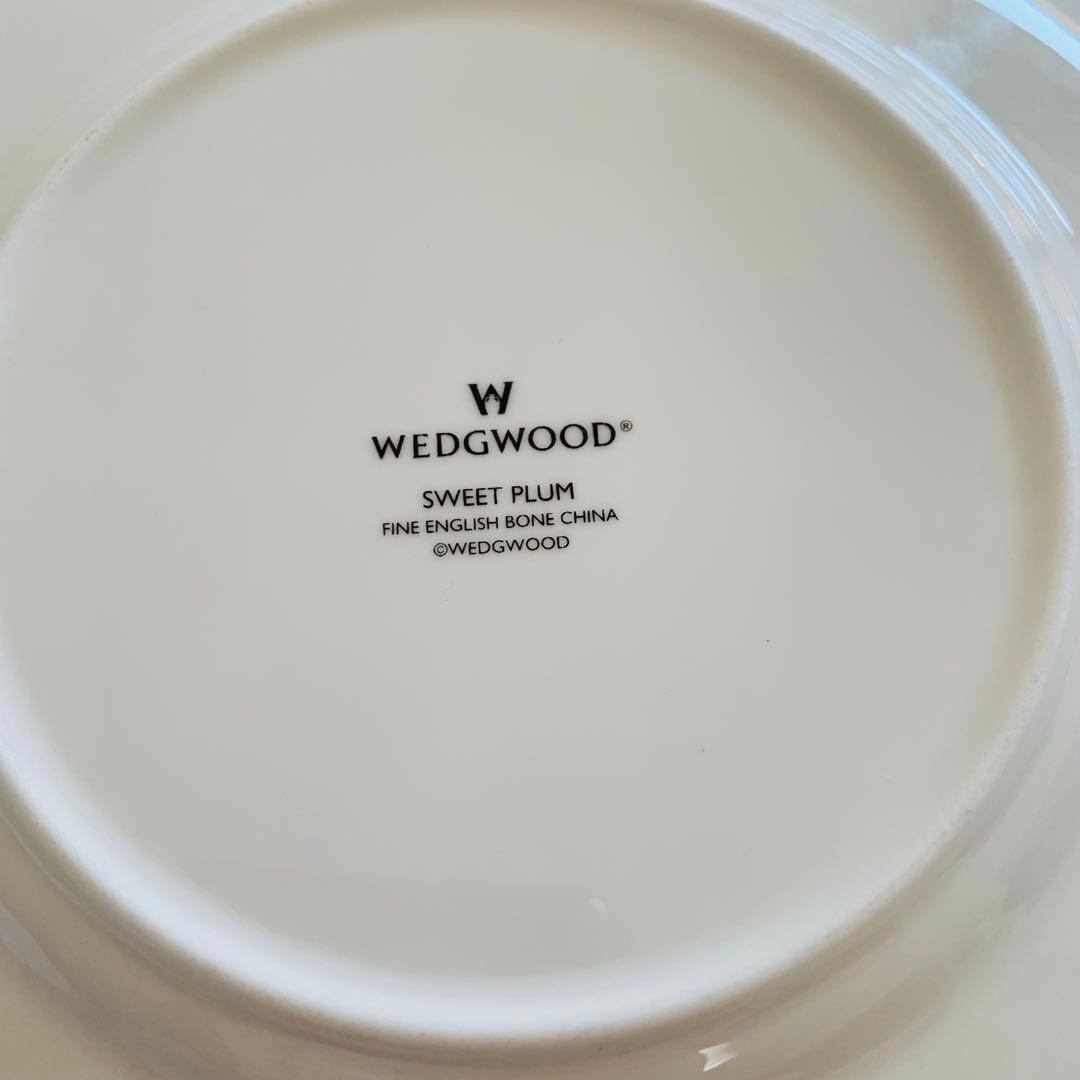 ウェッジウッド　スウィートプラム　ケーキプレート