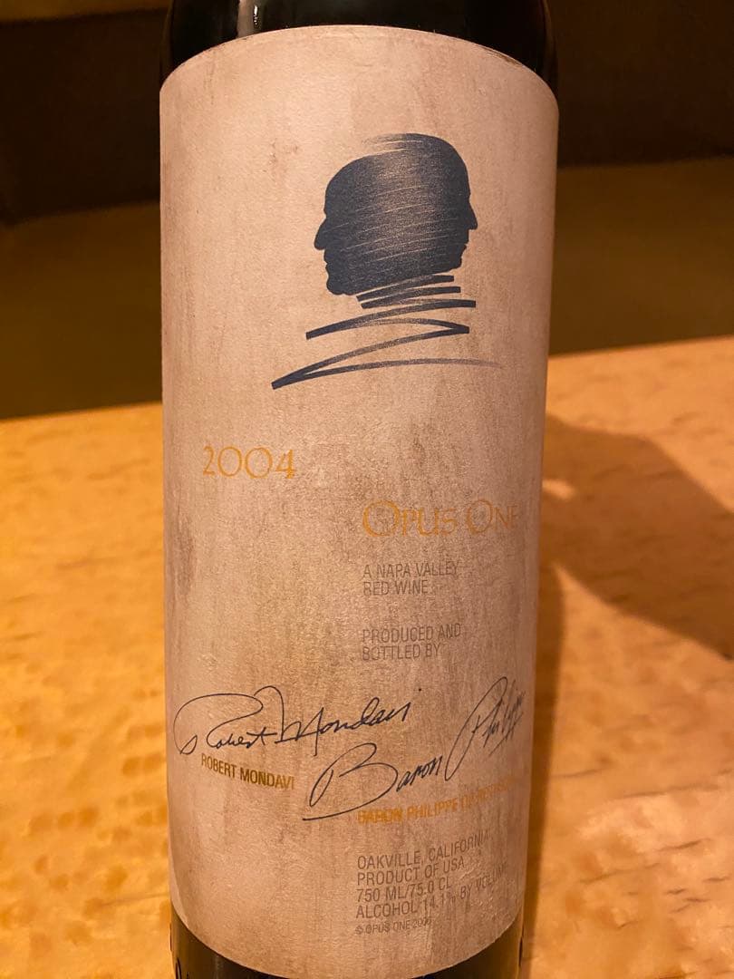 オーパスワン 2004年