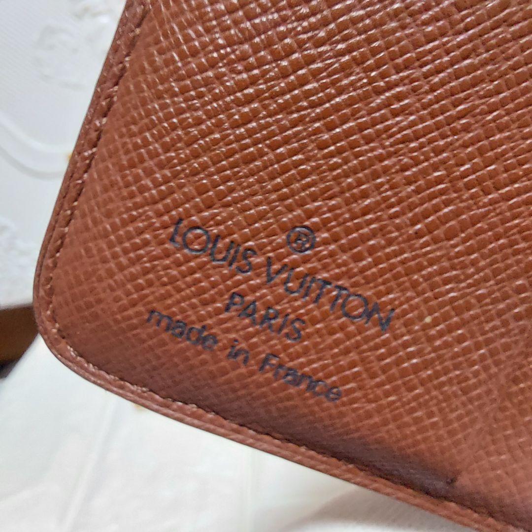 Louis Vuitton ルイヴィトン モノグラム コンパクトジップ二つ折財布