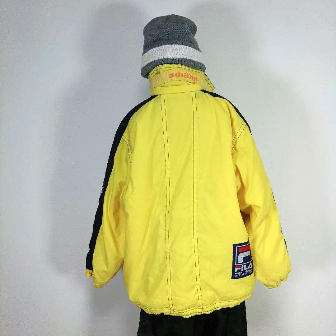 FILA　スキーウェア　130cm　男の子　キッズ　子供　黄　イエロー　ブラック