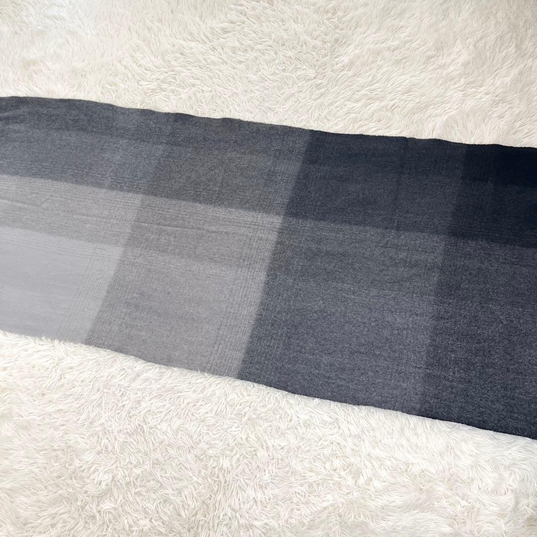 美品✨ フランシーヌヴェズヴェレール 高級 カシミヤ100 グラデマフラー 大判