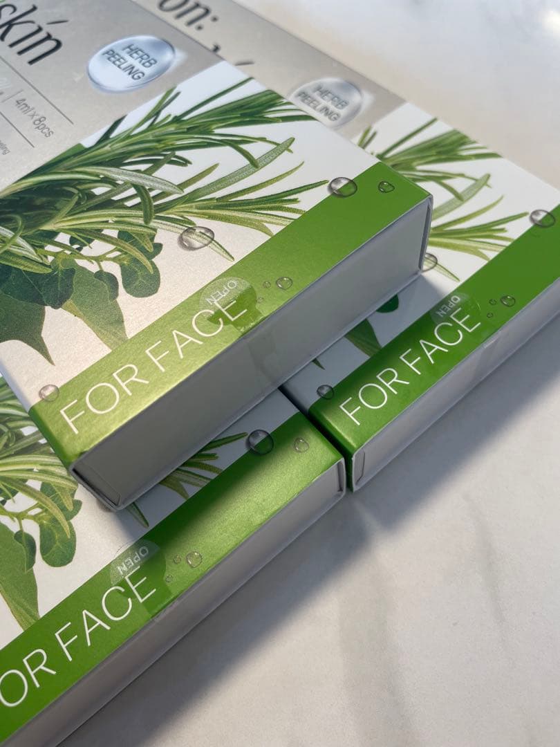 on: myskin (ハーブピーリング)3箱セット❁