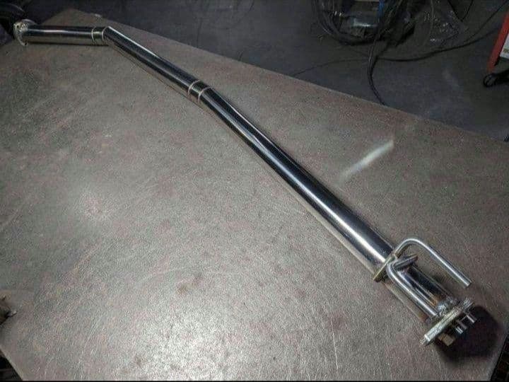 DC5インテグラタイプR！オリジナル中間ストレートマフラー！オールステンレス