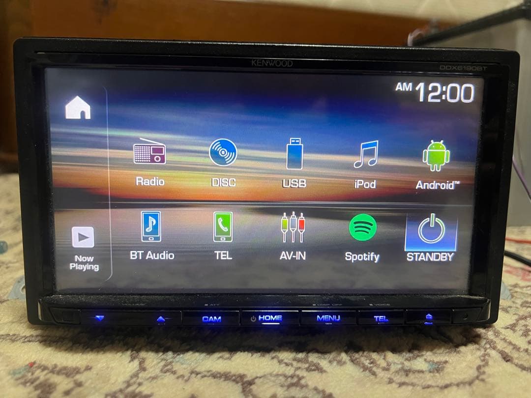 KENWOOD DDX6190BTカーナビ