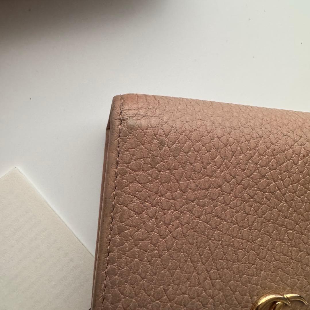 【極上美品】 259 GUCCI グッチ 2つ折り 財布 コンパクト