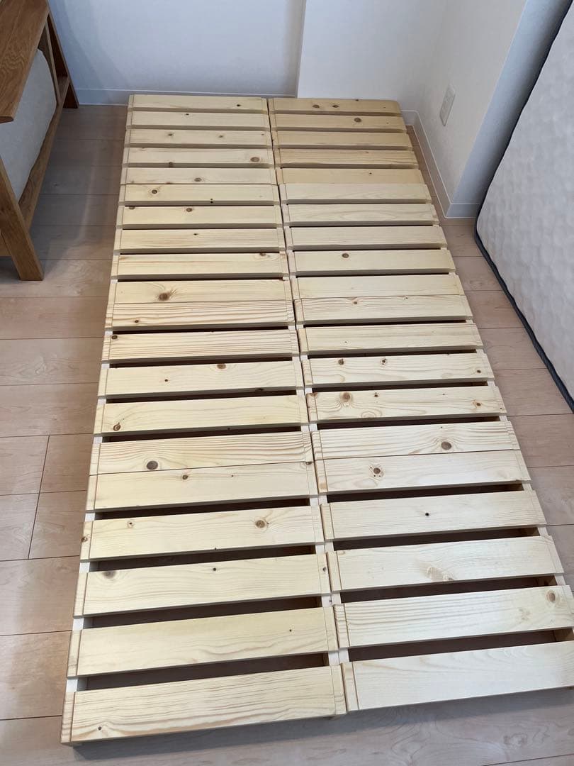 【美品】ベルメゾン パレット風ベッド 8枚セット(シングルマットレス対応)