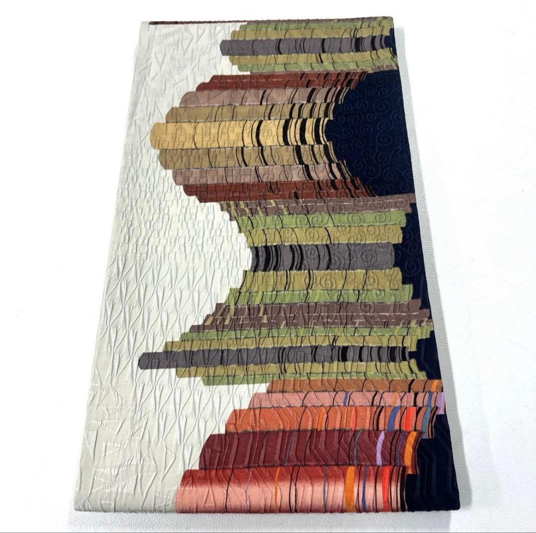 専用帯4989 4824 二点セット●辻村ジュサブロー 高級 正絹 六通 袋帯